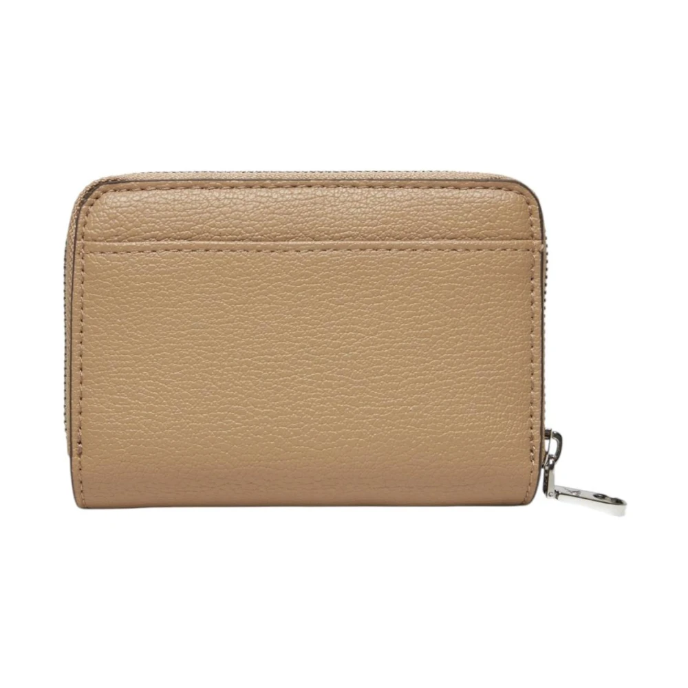 Calvin Klein Stijlvol Beige Ritsportemonnee Beige Dames