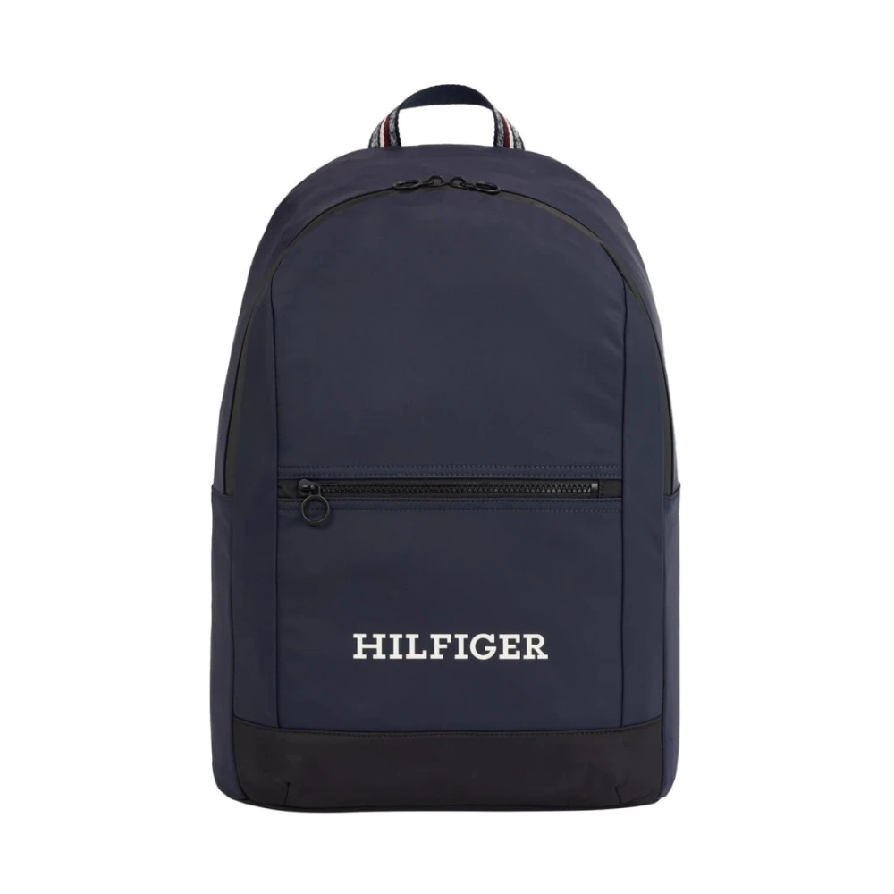 Tommy Hilfiger Men's Blue Dome Backpack - Backpacks - One Size - Bags