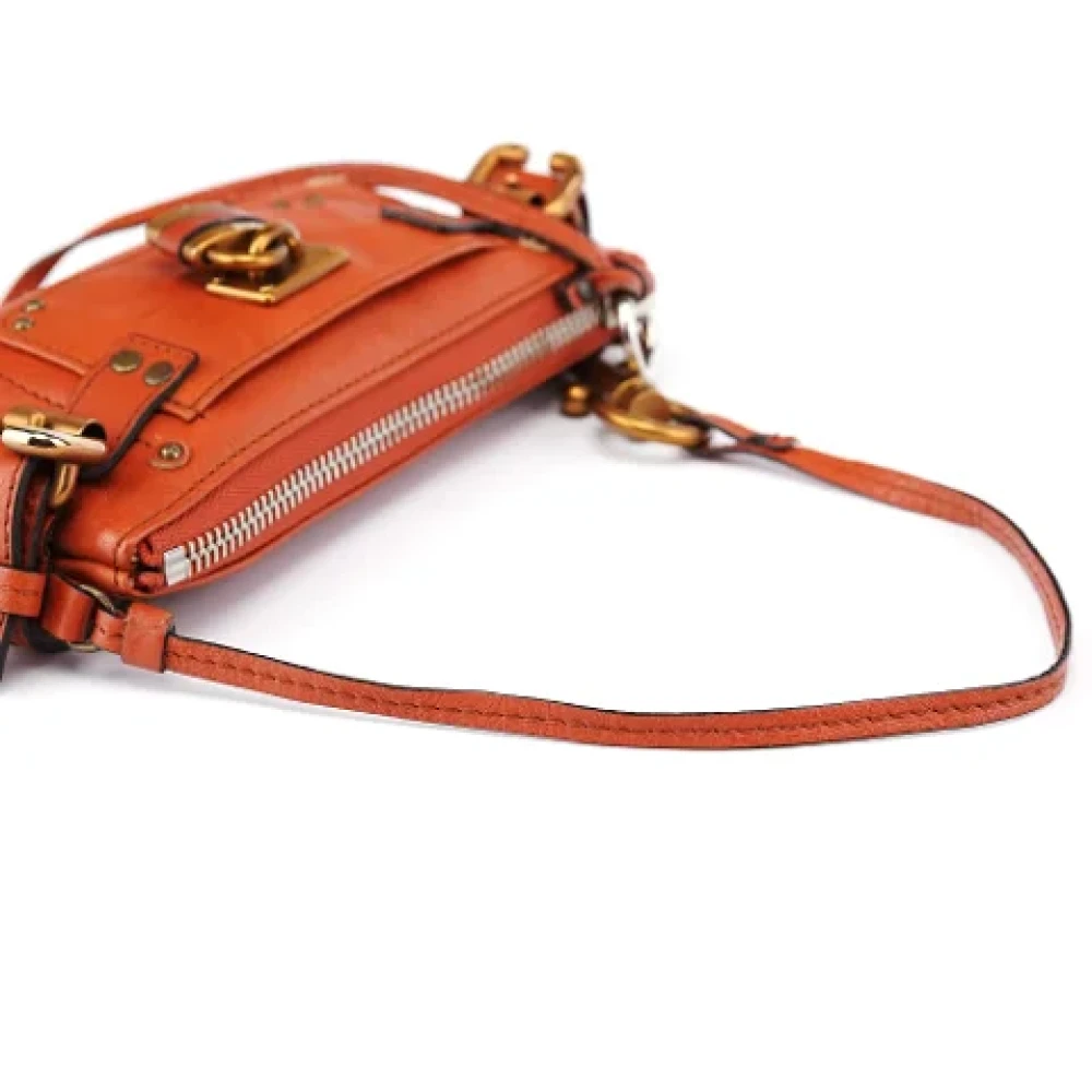 Chloé Pre-owned Canvas shoulder-bags Brown Dames