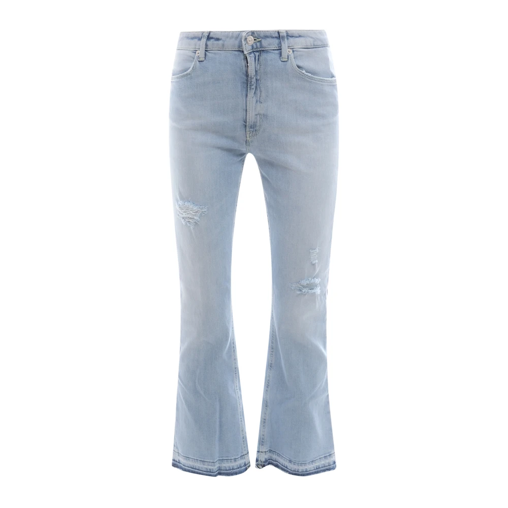Dondup Trendy Flared Jeans Blue Dames