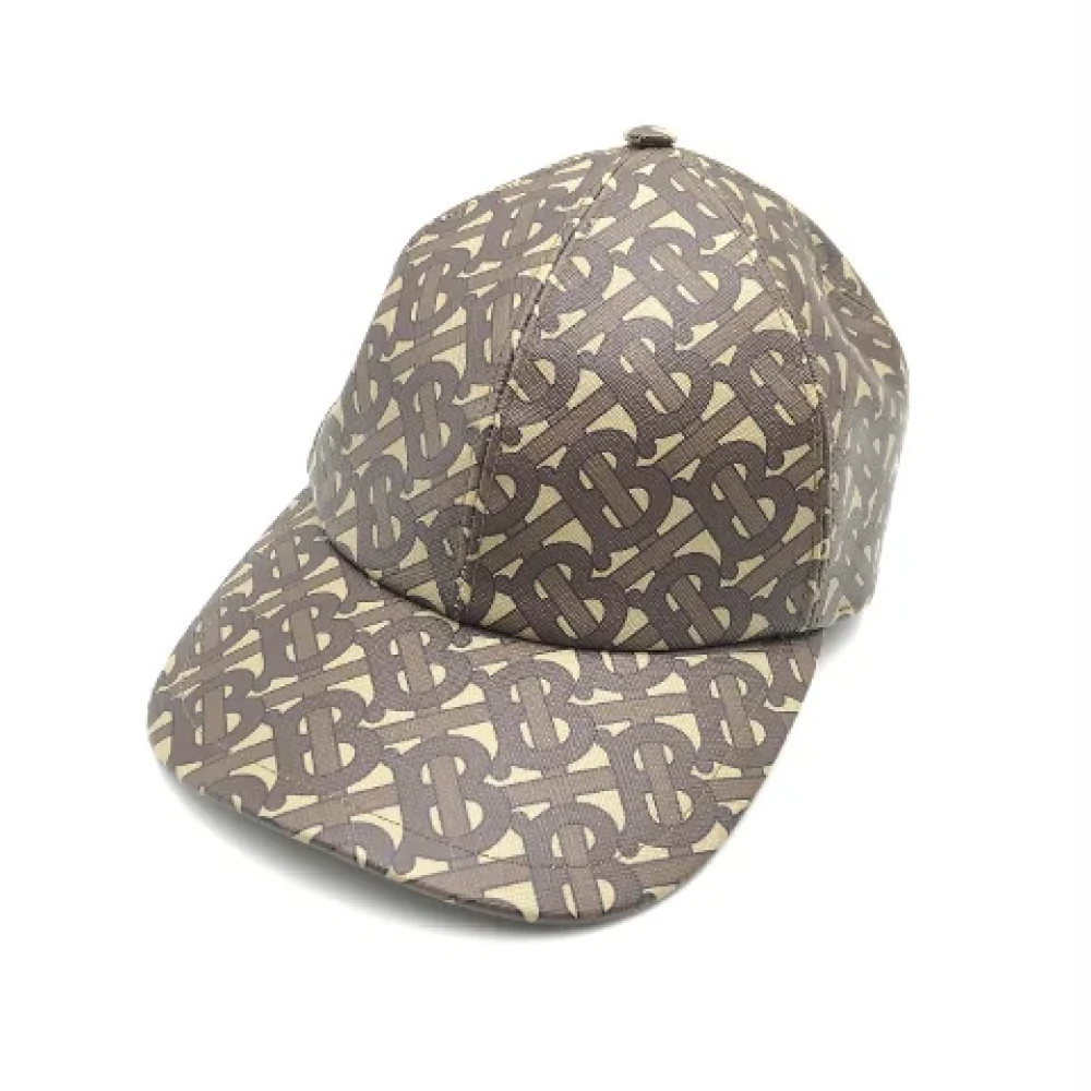 Burberry Vintage Pre-owned Fabric hats Brown Dames