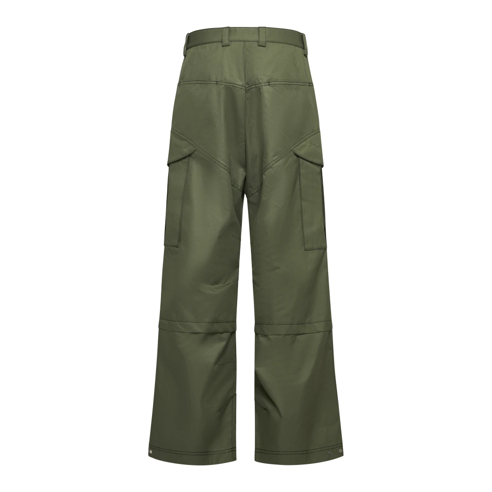 Off White Elegante Witte Broek Green Heren