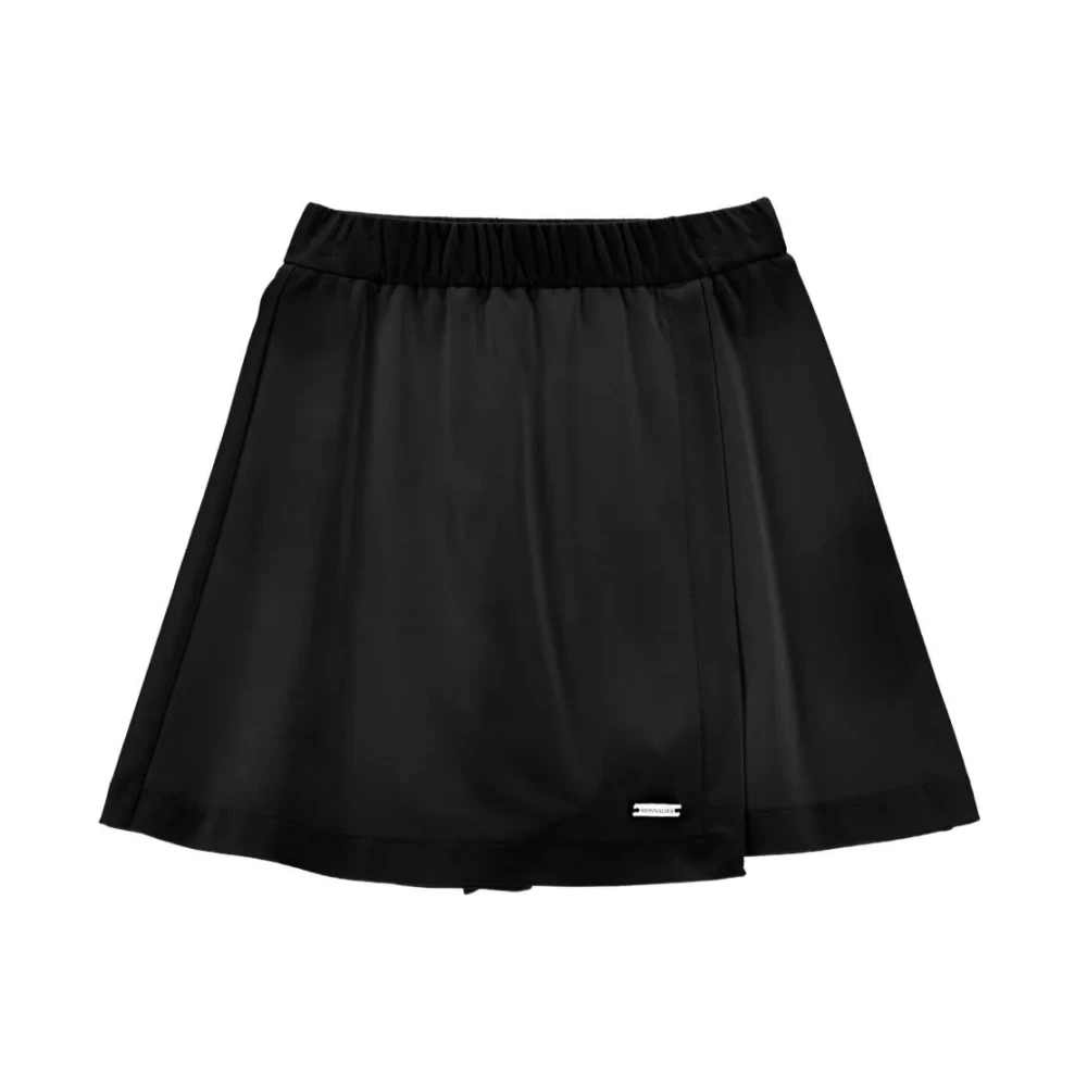Monnalisa Girls Black Short-Gonna - Kids Skirts - 12 Y - Kids