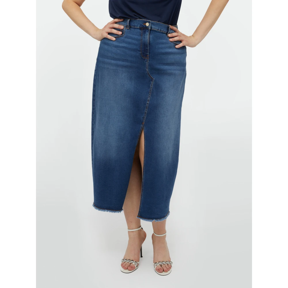Fiorella Rubino Denim-Rock Comfort Fit Waterbesparing Blue Dames
