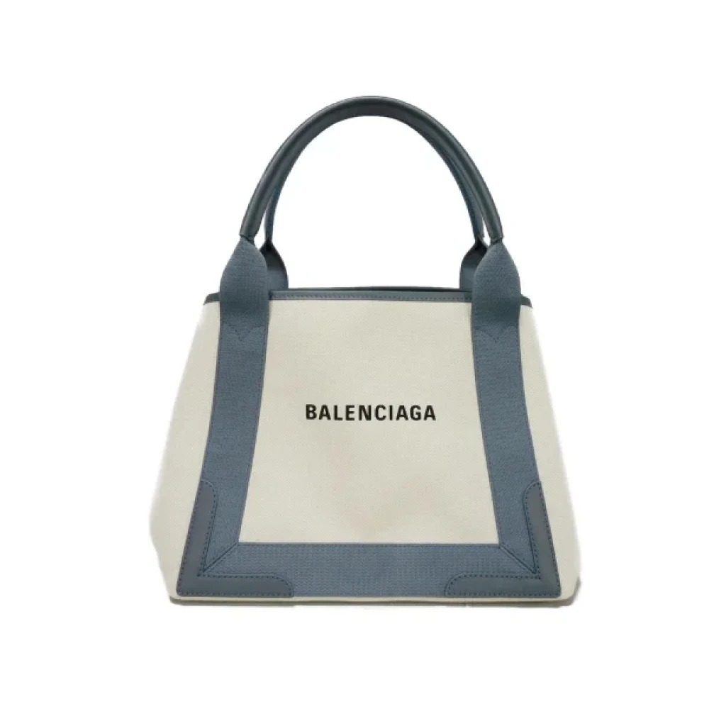 Balenciaga Vintage Pre-owned Canvas balenciaga-bags Gray Dames