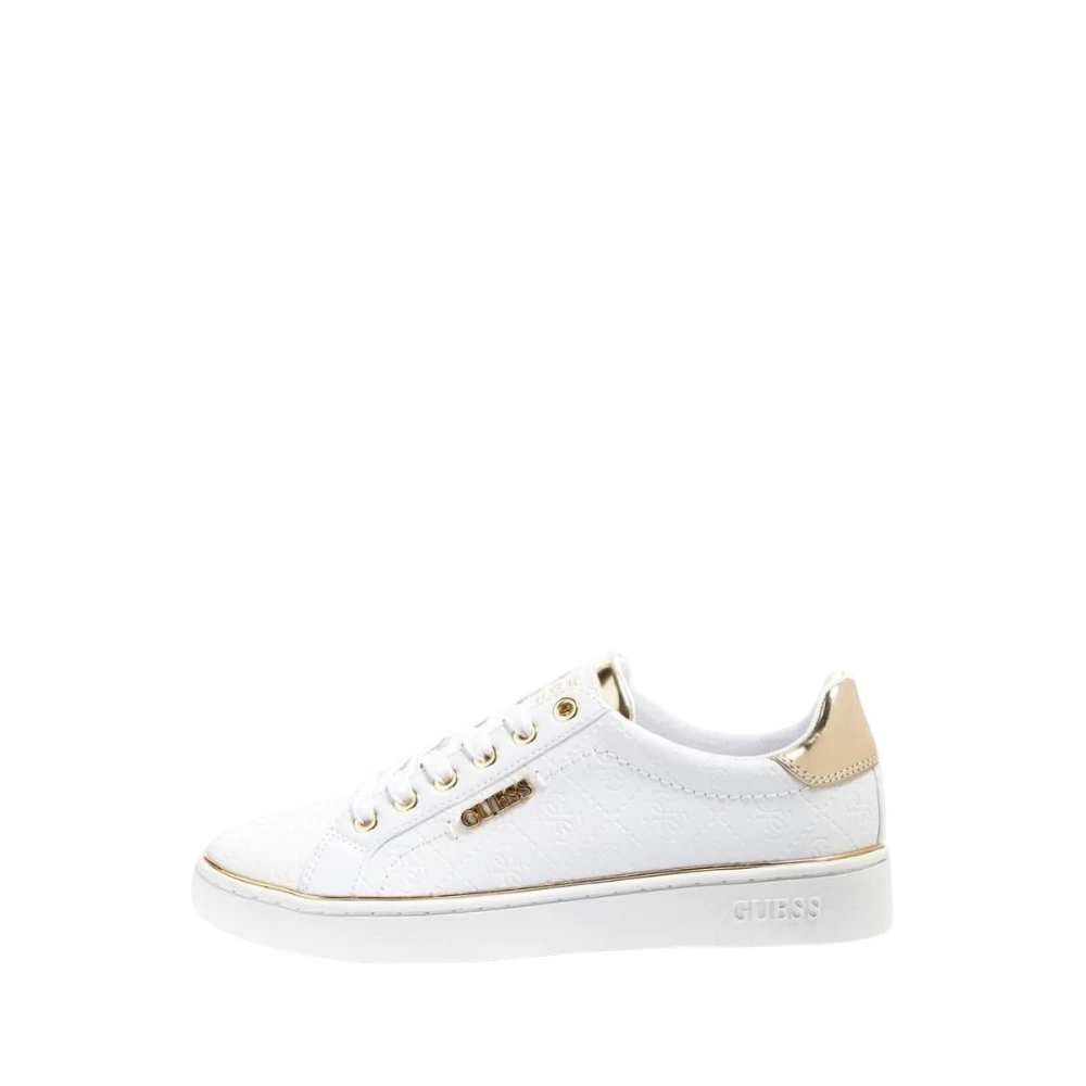 Guess Women's White Trainers - Sneakers - 4 Uk - Shoes