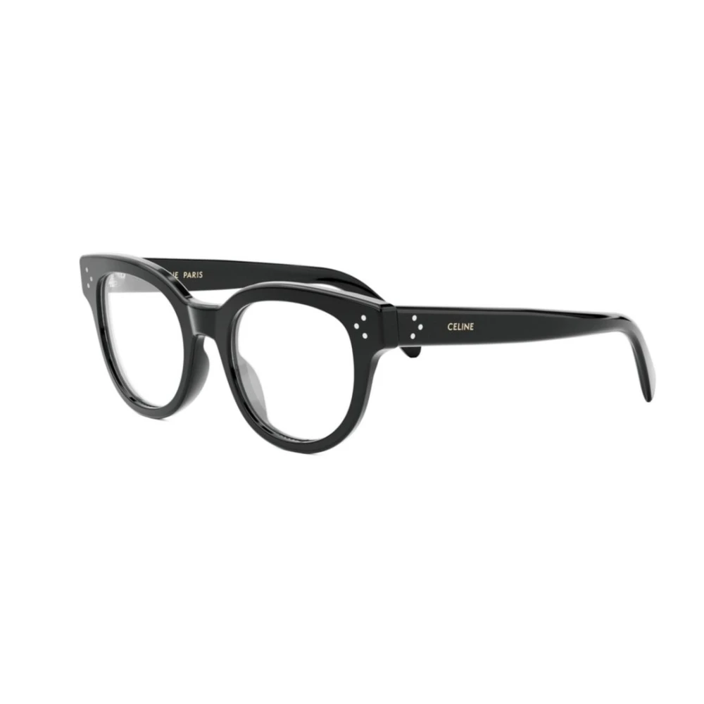 Celine Stiliga Glasögon för Modeentusiaster Black, Unisex