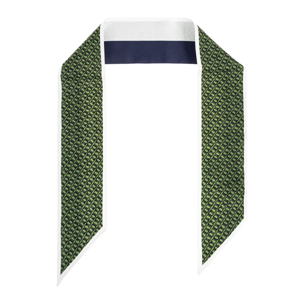 Tory Burch Vrouw Groente Accessoires Dames, Groen, One Size, De Zijden Sjaal