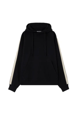 Curved Logo Track Hoodie