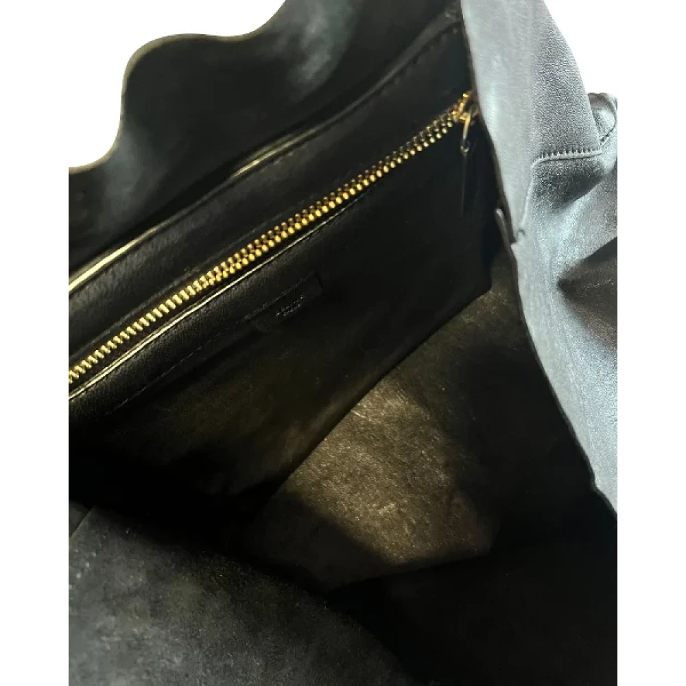 Celine Vintage Pre-owned Leather totes Black Dames