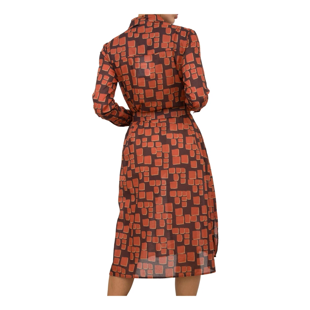 Max Mara Elegante Jurk voor Vrouwen Brown Dames