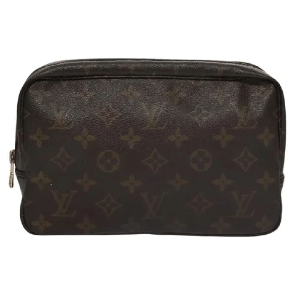 Louis Vuitton Vintage Pre-owned Canvas clutches Brown Dames