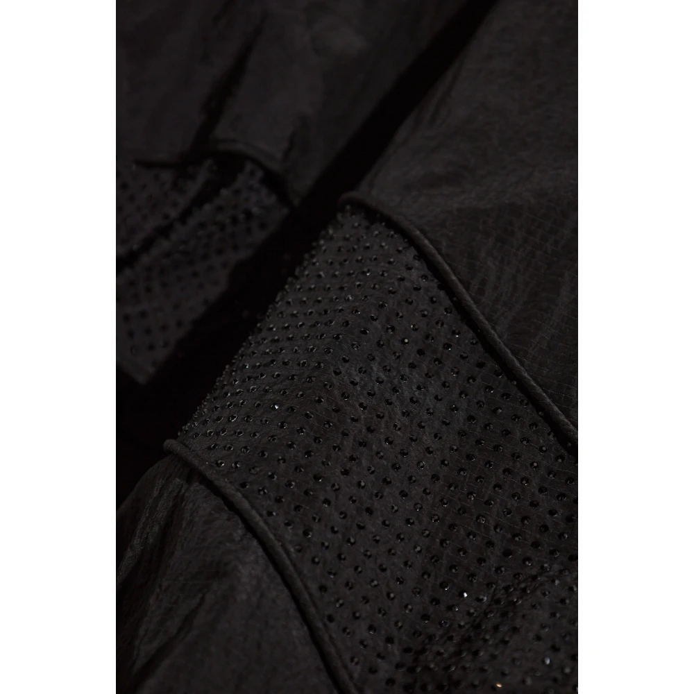 Golden Goose Jacket met Logo Black Dames
