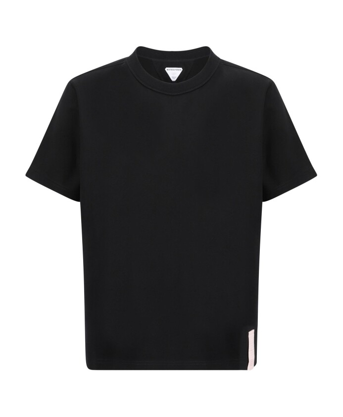 t-shirt-en-coton-col-rond-noir