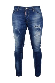 Cool Guy Slim-Fit Faded Jeans