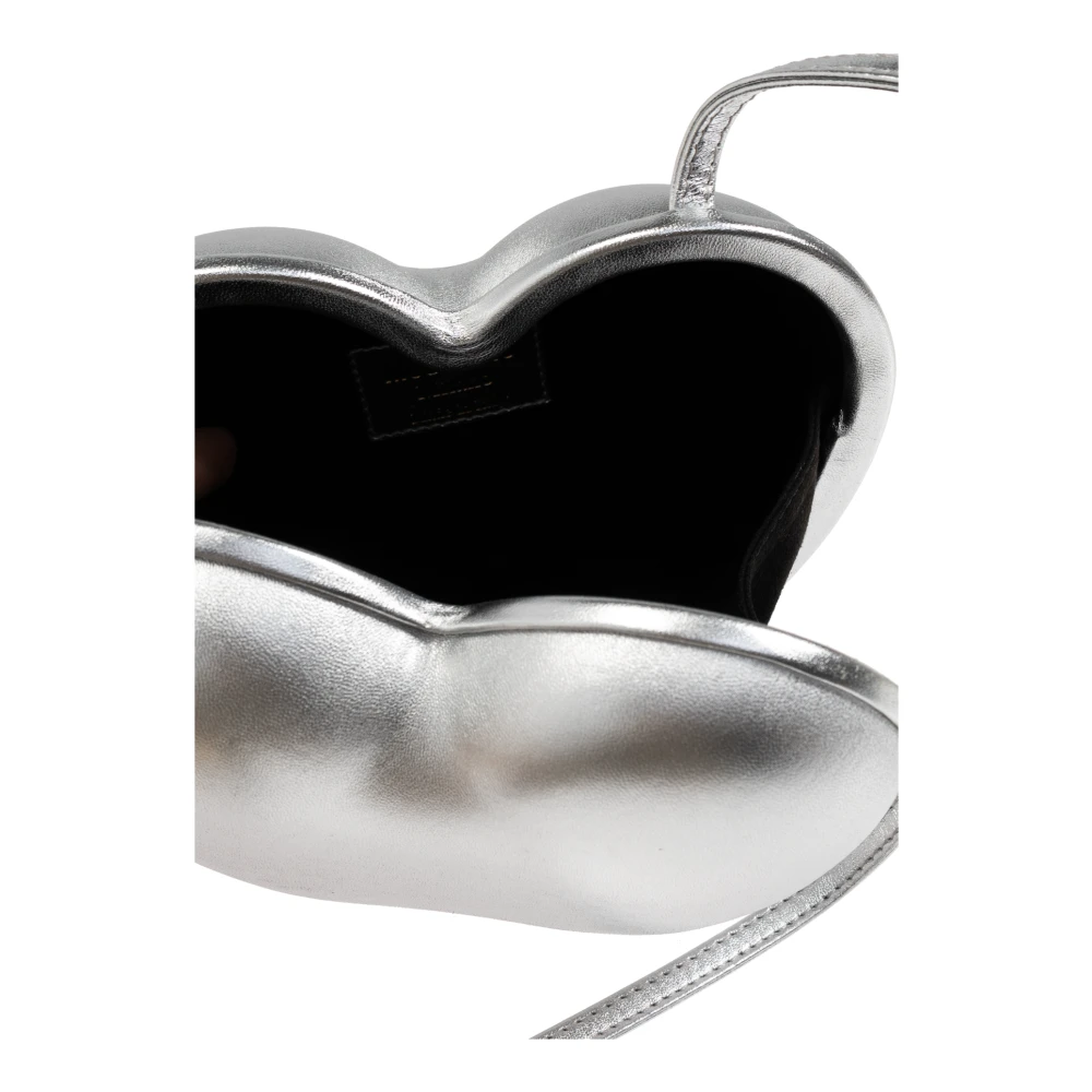 Moschino Hartvormige schoudertas Gray Dames