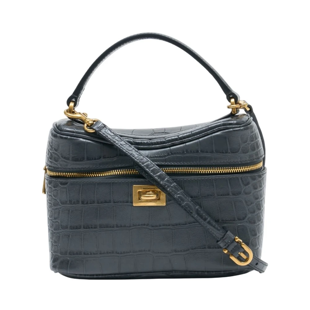 Balenciaga Women's Gray Rodeo Vanity Crossbody - Handbags - One Size - Bags