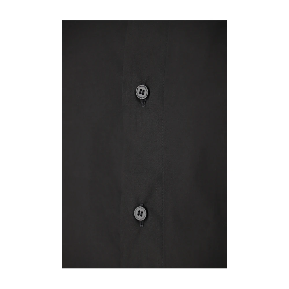Versace Jeans Couture Barok Kraag Manchet Shirt Black Heren