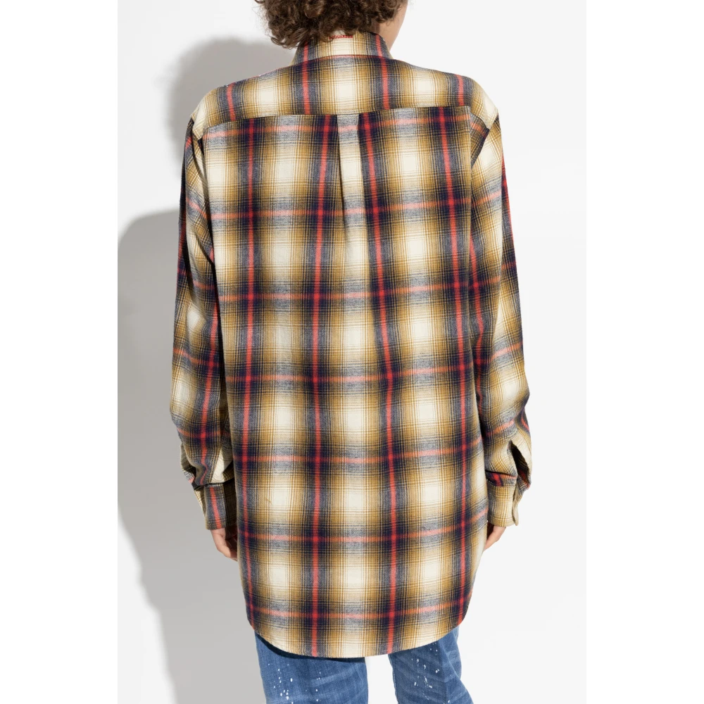 Dsquared2 Geruite overhemd Multicolor Dames