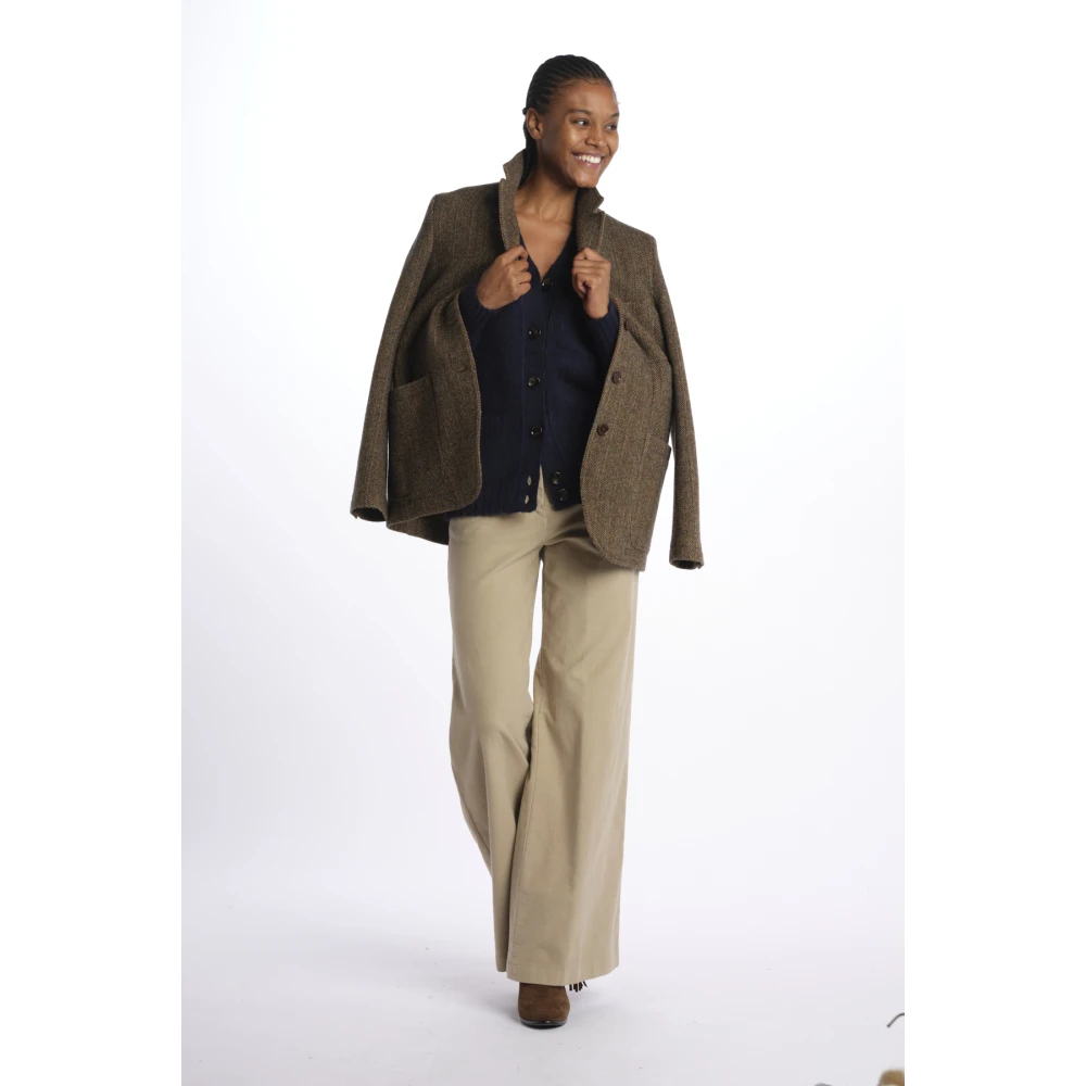 Aspesi Blauwe Cardigan Sweater Blue Dames