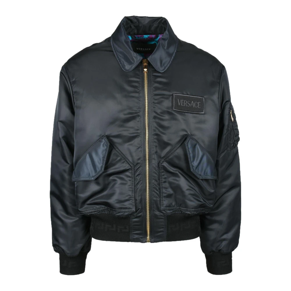 Jackets > Bomber Jackets - - Versace - Modalova