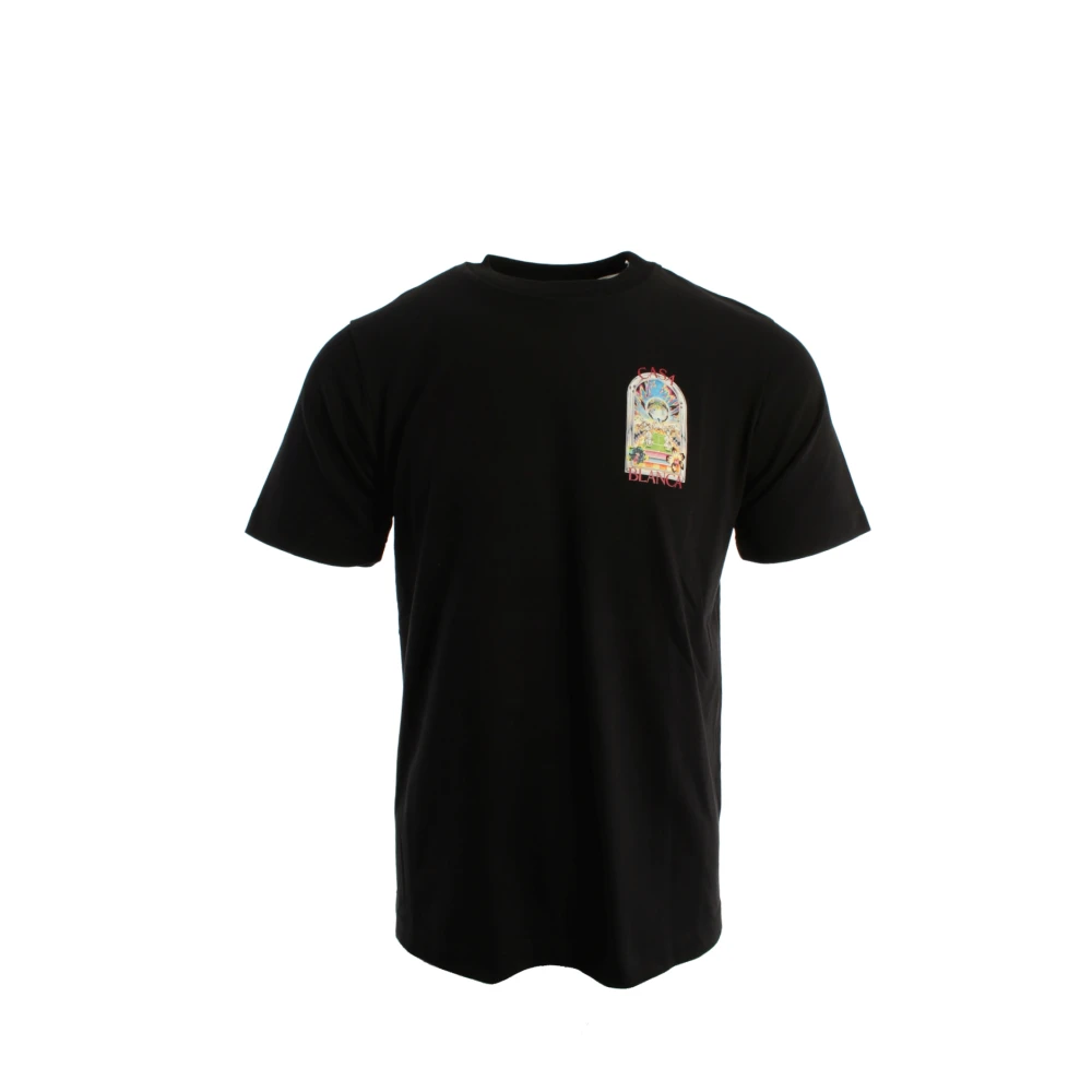 Casablanca Men's Black T-Shirts, Xs, T-Shirt