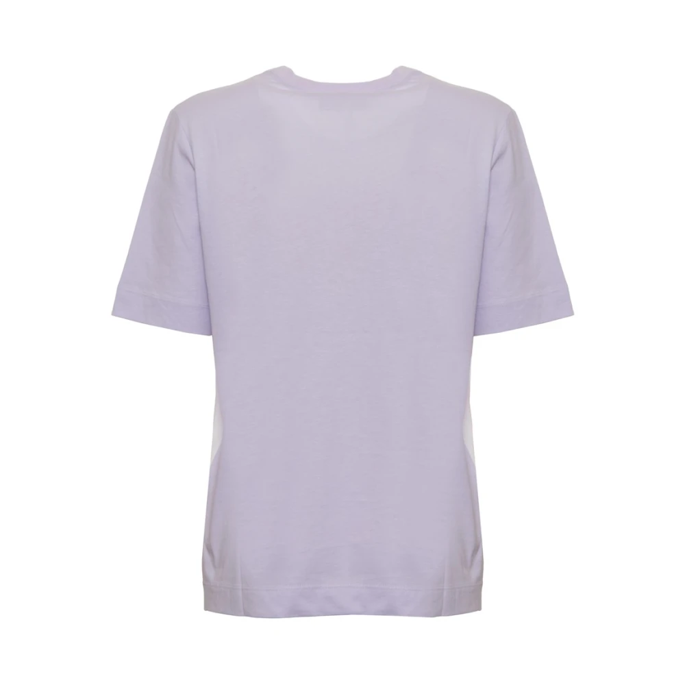 Moschino Logo Katoenen T-shirt voor Vrouwen Multicolor Dames