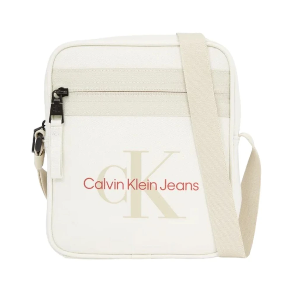 Calvin Klein Essentials Schoudertas Beige Heren