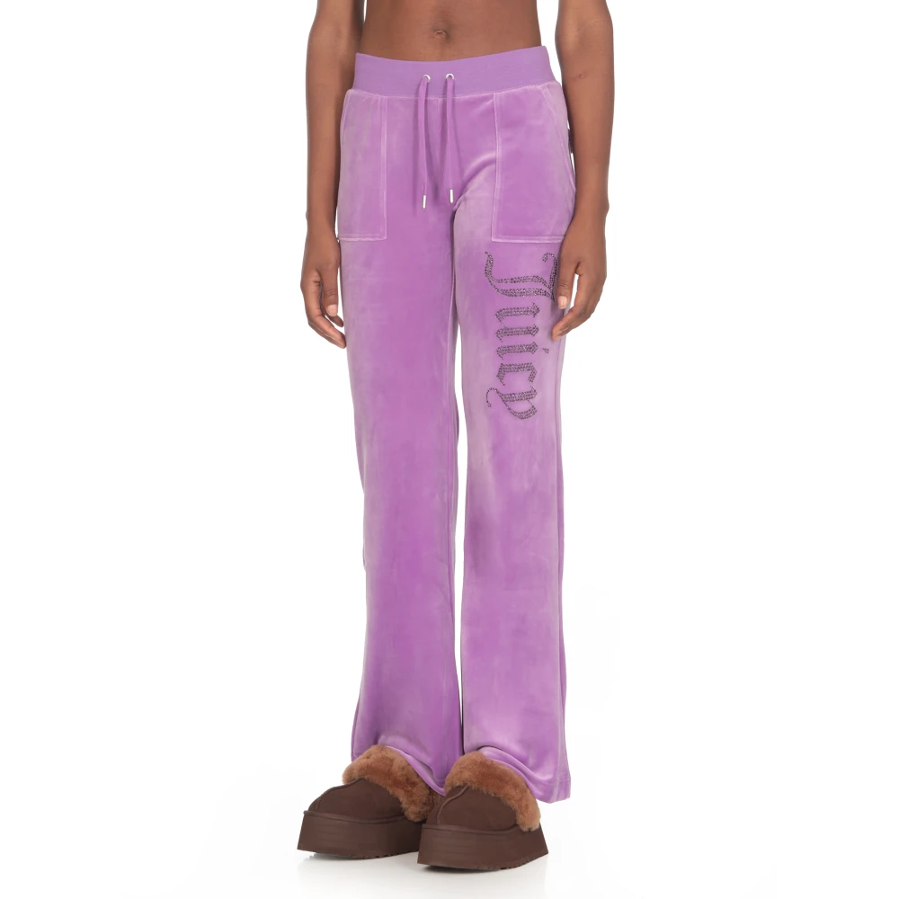 Juicy Couture Paarse Stijlvolle Damesbroek Purple Dames