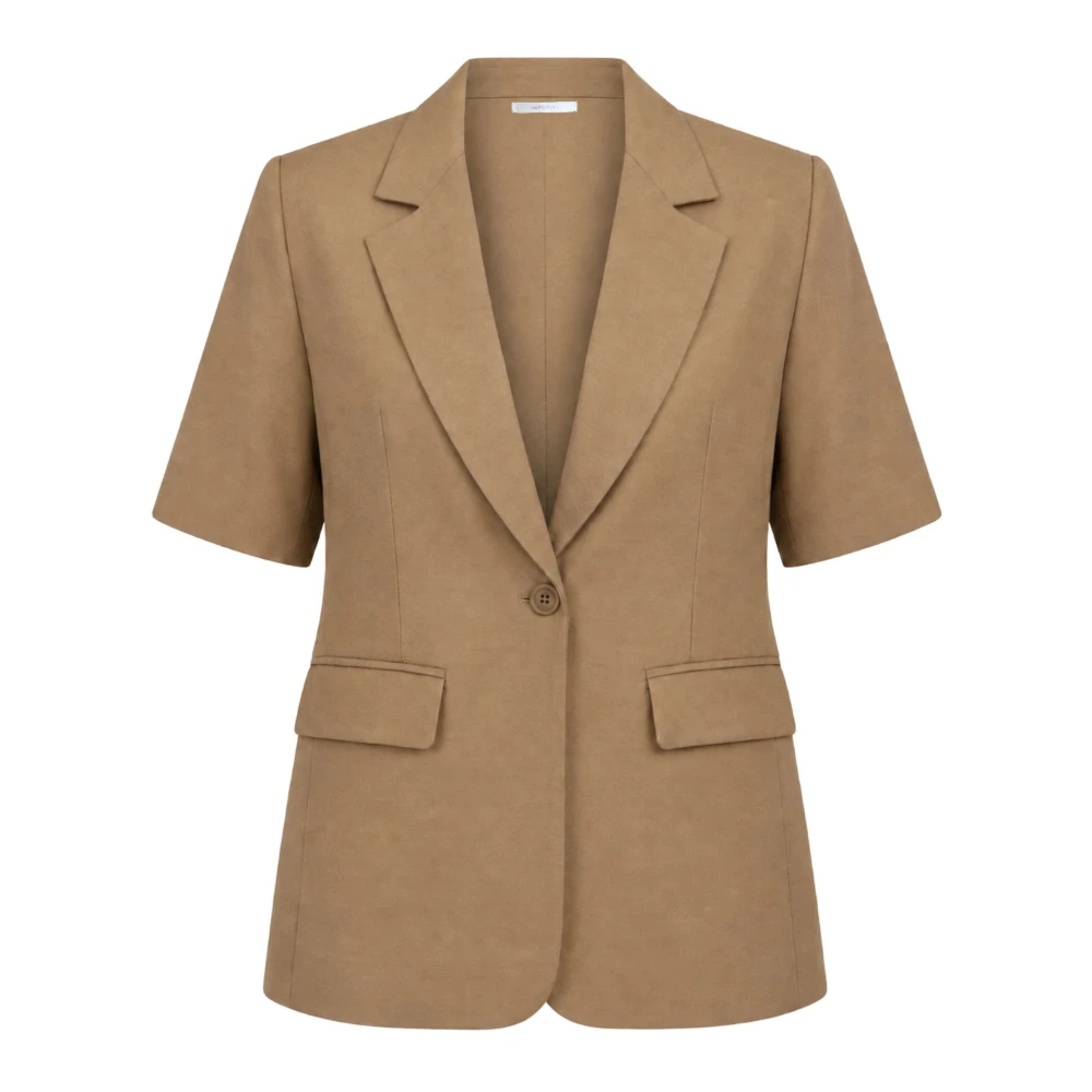 Imperial Donna Beige - Giacca Manica Corta - Jackets - L