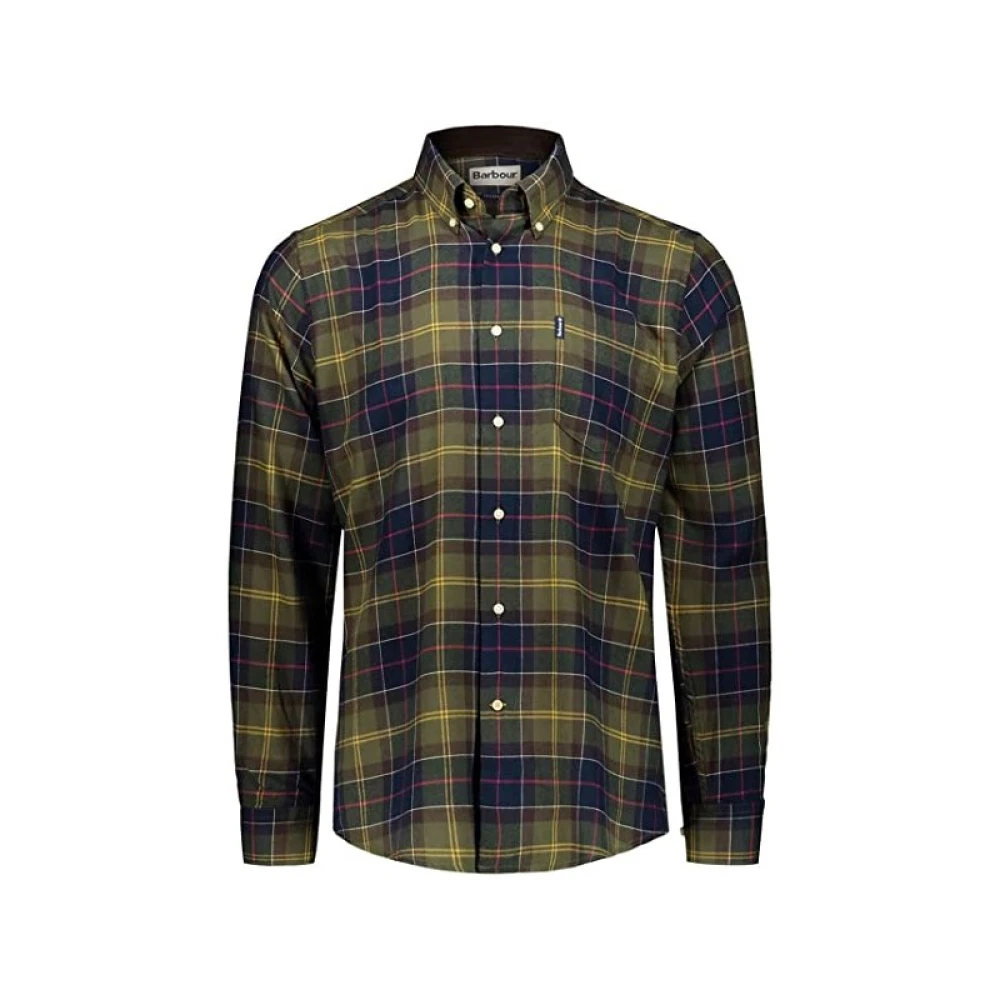 Barbour Winter Tartan Shirt Green, Herr