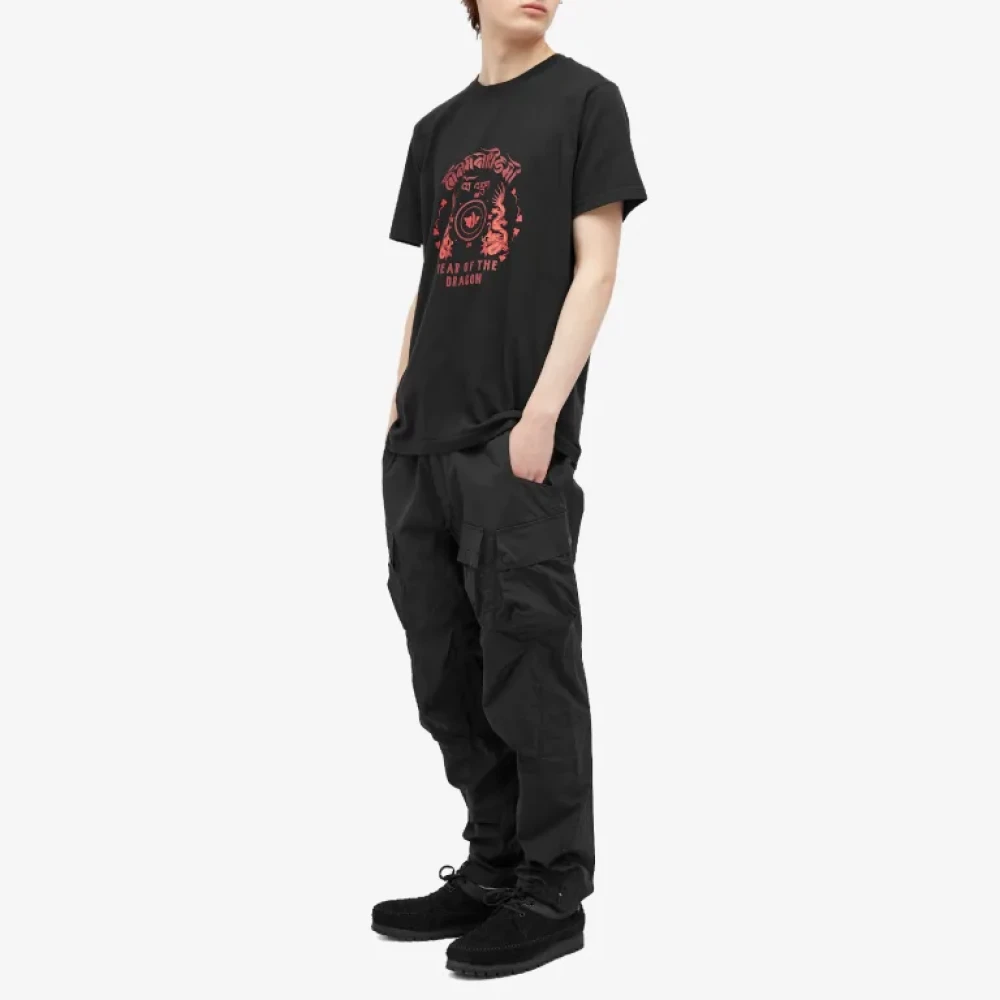 Maharishi Cargo Track Pant Zwart-S Black Heren