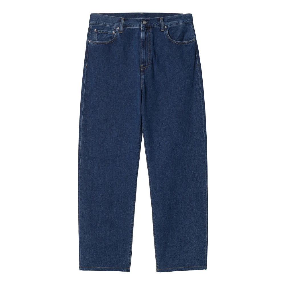 Carhartt Wip Men's Blue Jeans Landon - (Stone Washed)