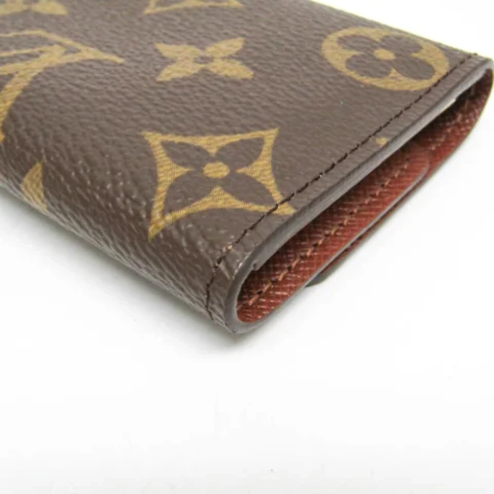 Louis Vuitton Vintage Pre-owned Fabric key-holders Brown Dames