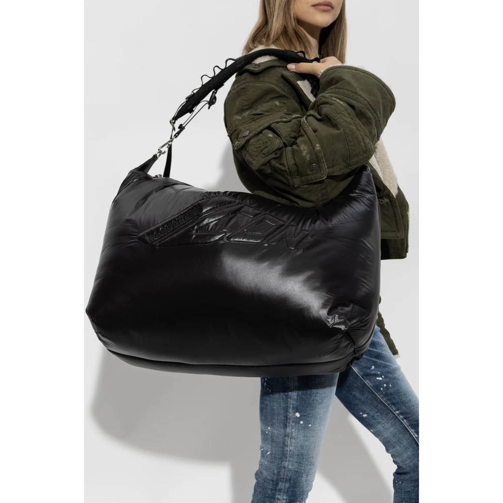 Dsquared2 Schoudertas met logo Black Dames