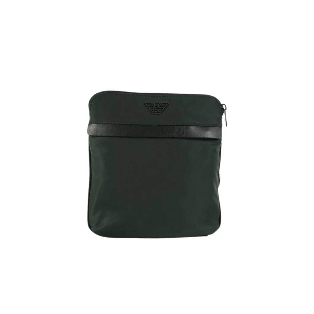 Emporio Armani Homme Vert - Bags > Messenger Bags