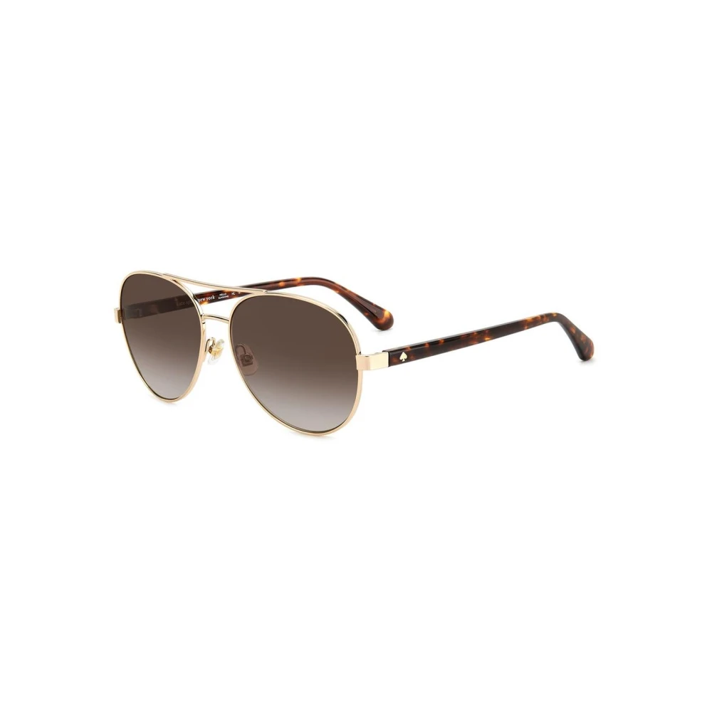 Kate Spade Women's Golden Metal Sunglasses With Uv Protection