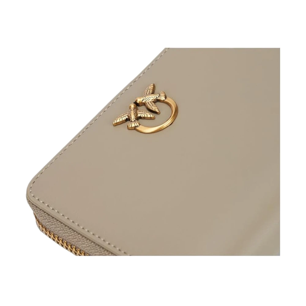 pinko Stijlvolle Damesportemonnee Beige Dames