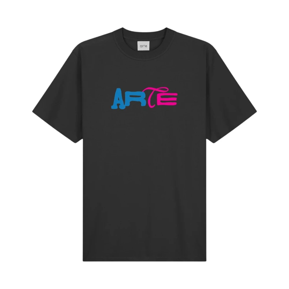 Arte Antwerp T-shirt met geprint logo Black Heren