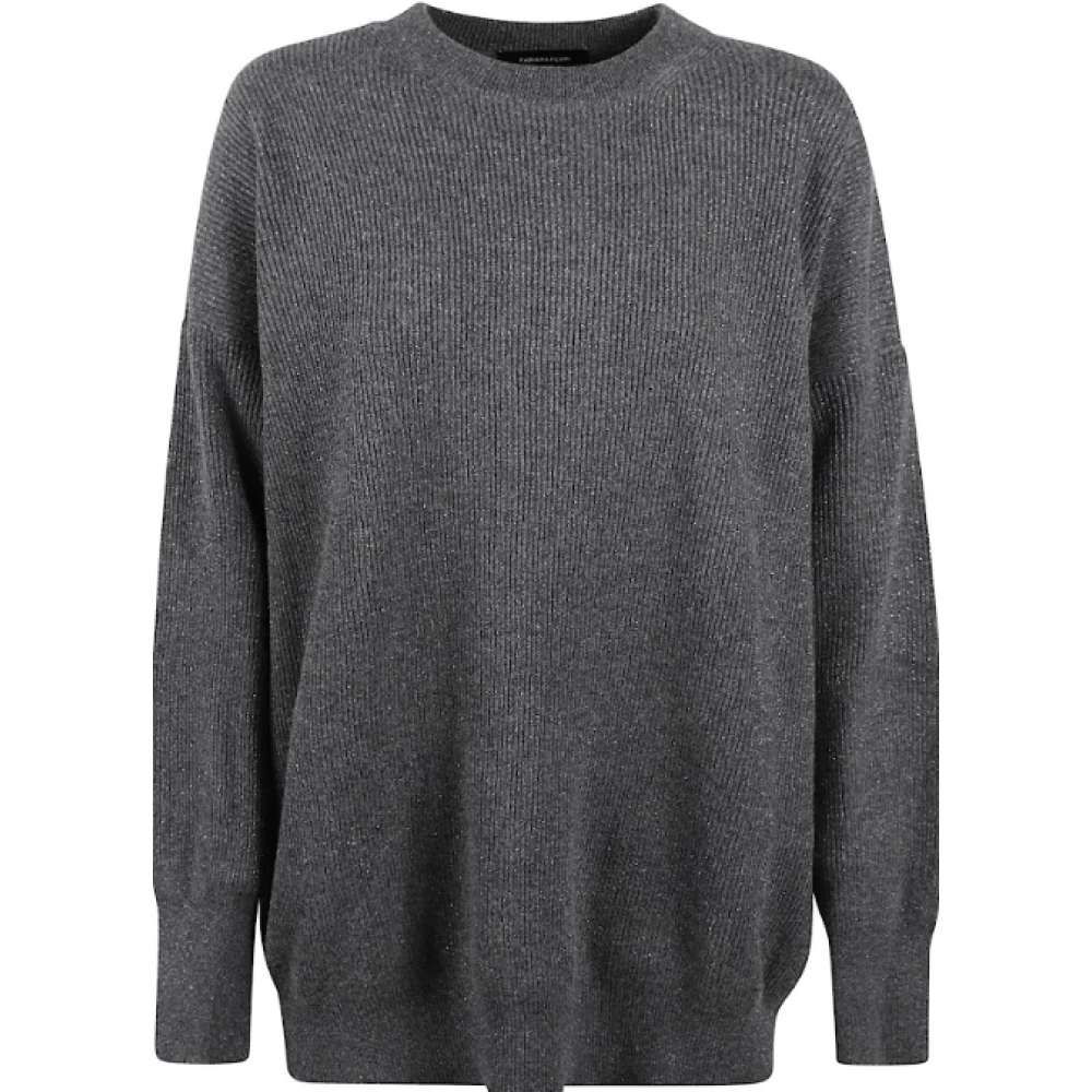 Fabiana Filippi Grijze Sweaters voor Vrouwen Gray Dames