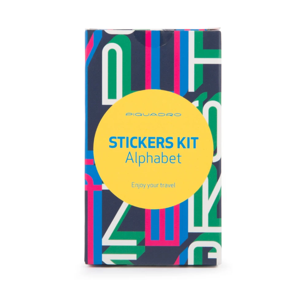Piquadro Unisex Multicolor Sticker Set For Trolley