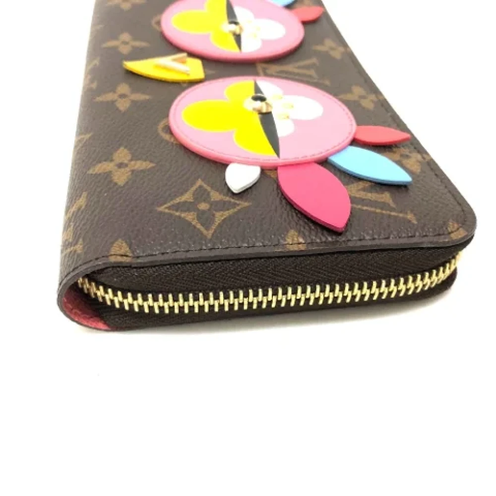 Louis Vuitton Vintage Pre-owned Canvas wallets Brown Dames