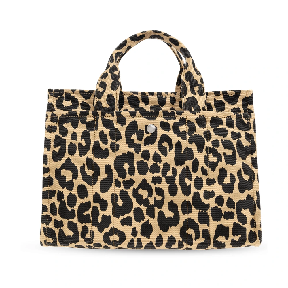 Coach Shopper tas met logo Beige Dames