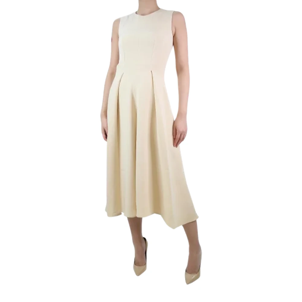 Celine Vintage Pre-owned Fabric dresses White Dames
