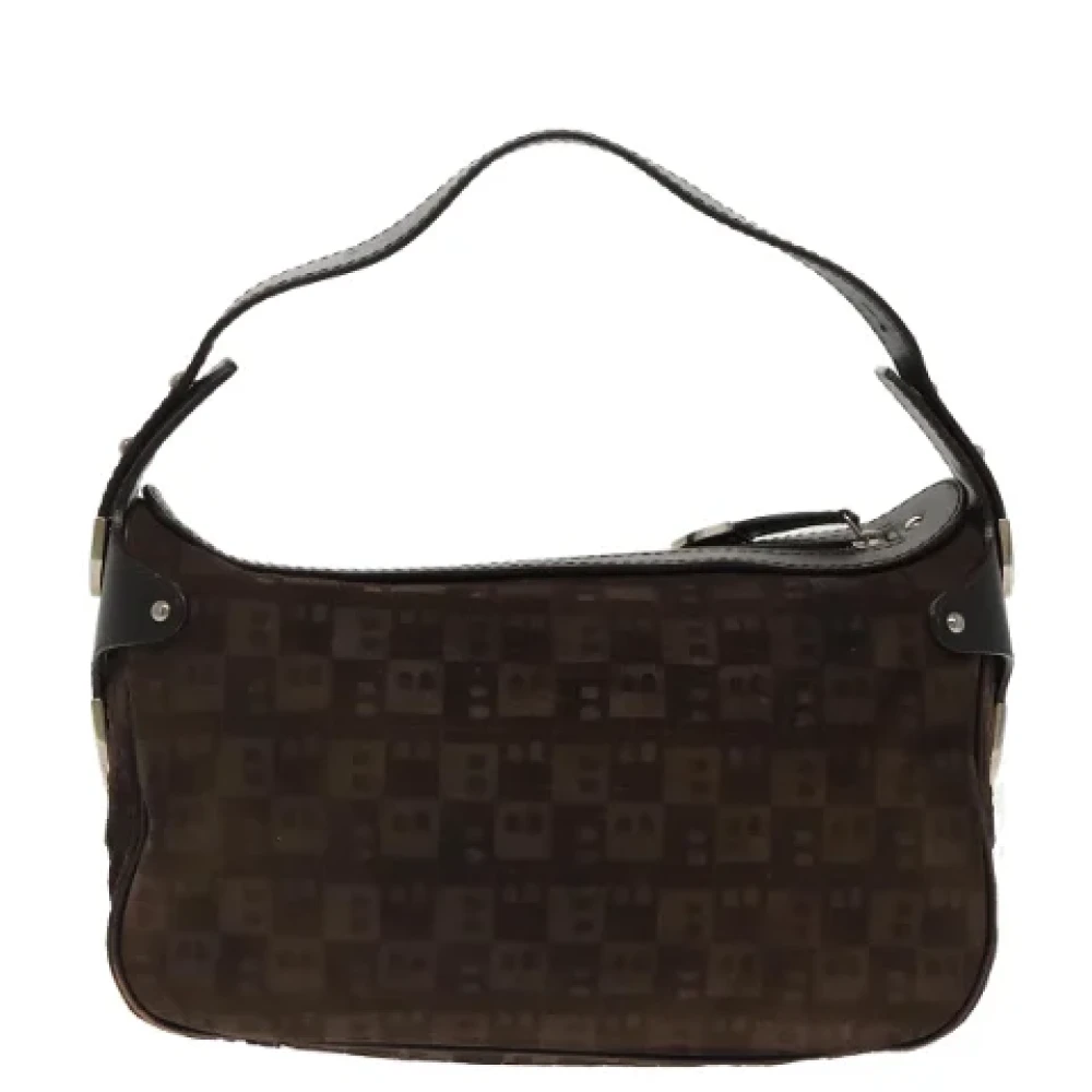 Bally Pre-owned Suede shoulder-bags Brown Dames