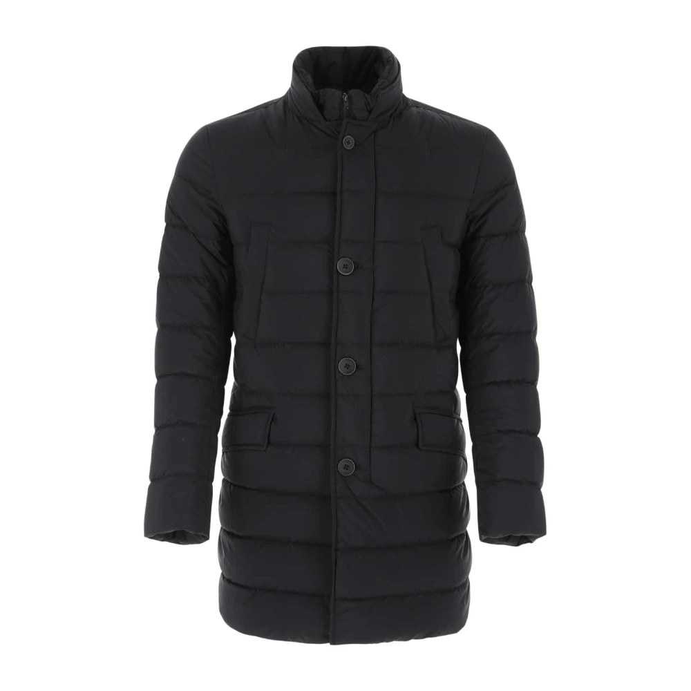 Herno Nylon Donsjas Black Heren