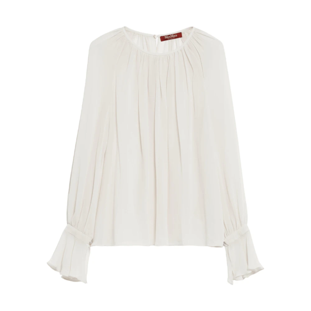 Max Mara Studio Elegante Yelina Shirts Collectie Beige Dames