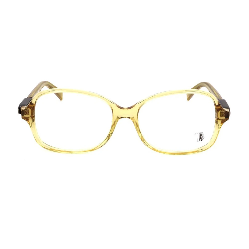 TOD'S Groene Acetaatframe Bril met Wijzerplaat Green Dames