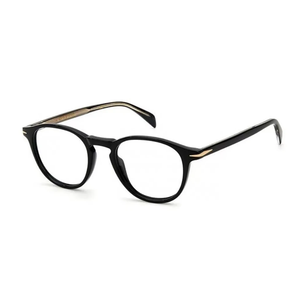 Eyewear by David Beckham David Beckham Zwarte Optische Frames Black Heren