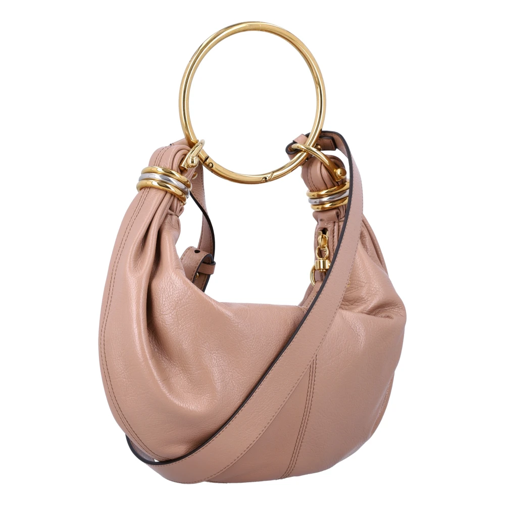 Chloé Woodrose Small Bracelet Hobo Tas Pink Dames